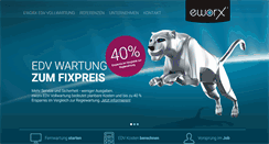 Desktop Screenshot of eworx.at
